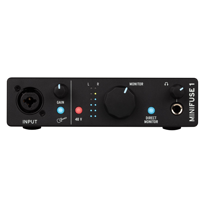 Arturia MiniFuse 1 USB Audio Interface, Black - Absolute Music
