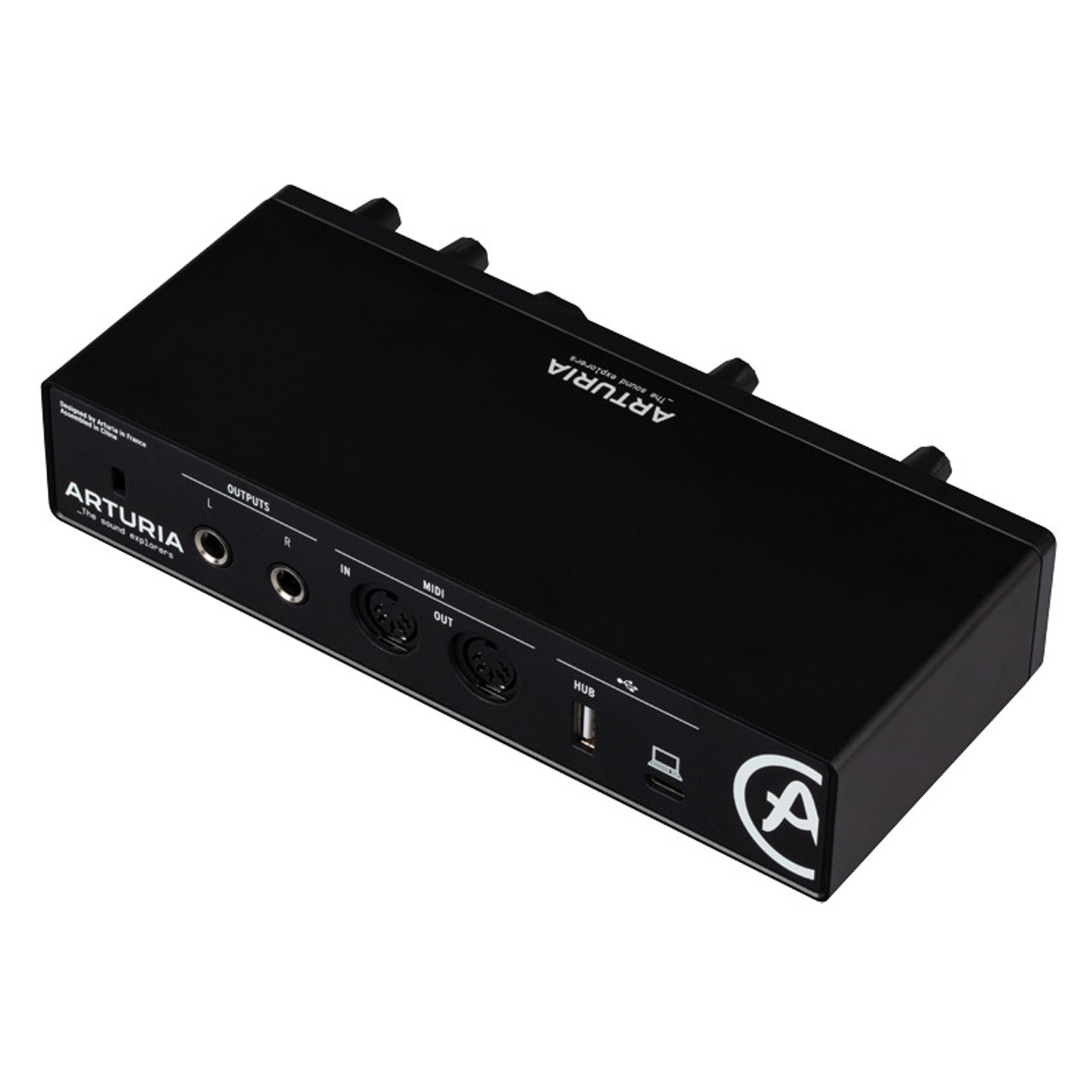 Arturia MiniFuse 2 USB Audio Interface, Black - Absolute Music