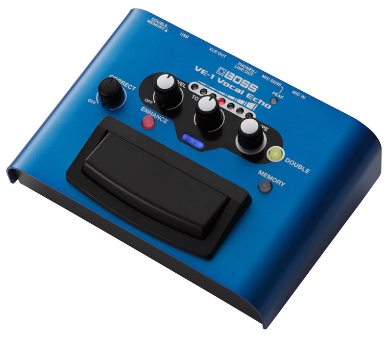 Vocal ve-1 BOSS Echo 【公式 ボーカルエフェクター Echo（アダプタ付）ボス Vocal VE-1 BOSS エコー ボーカルエフェクター 配信機器・PA機器・レコーディング機器