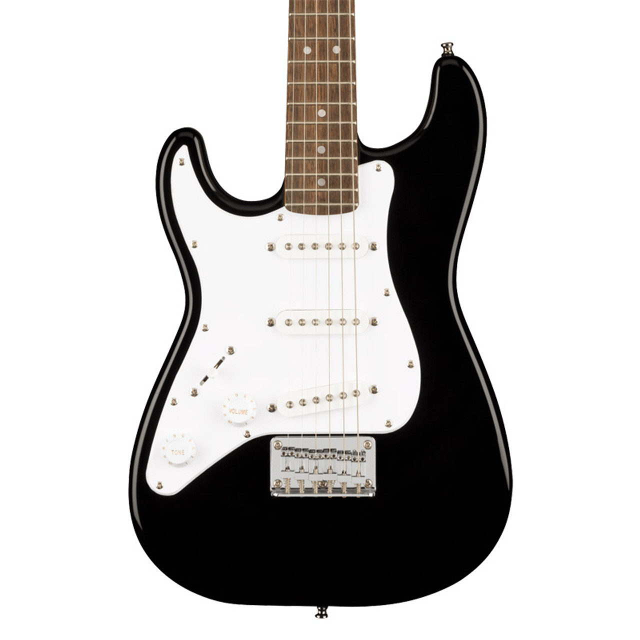 Fender Squier Mini Strat Left Handed Electric Guitar, Black