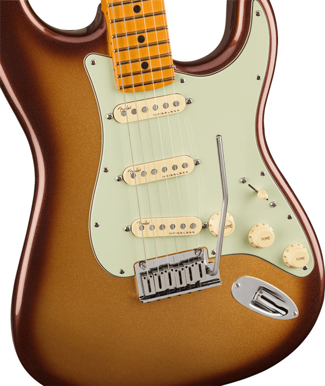 Fender American Ultra Stratocaster, Mocha Burst, Maple - Absolute