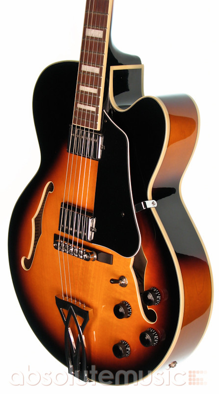 Ibanez AF75-VSB Ibanez Artcore AF75-BS Hollow Body Electric Guitar