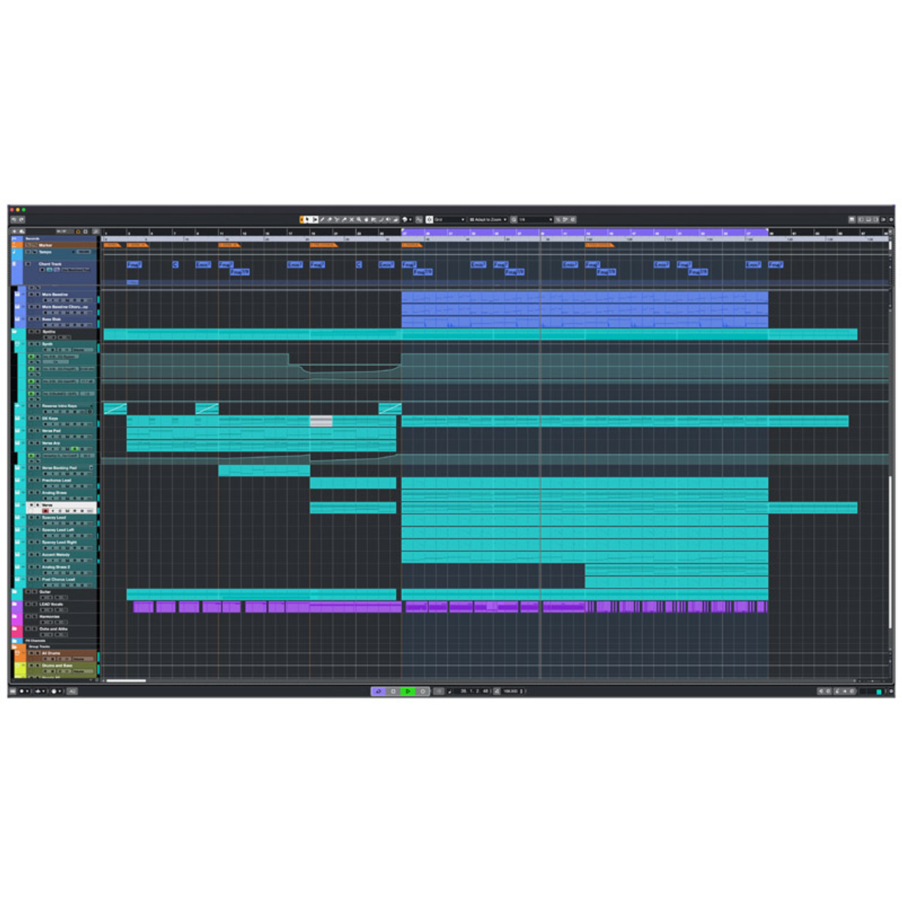 Steinberg Cubase Pro 12 Audio/MIDI Recording Software - Absolute Music