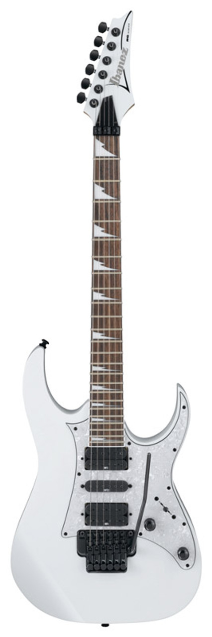 Ibanez RG350DXZ-WH RG Series Electric Guitar, White - Absolute Music