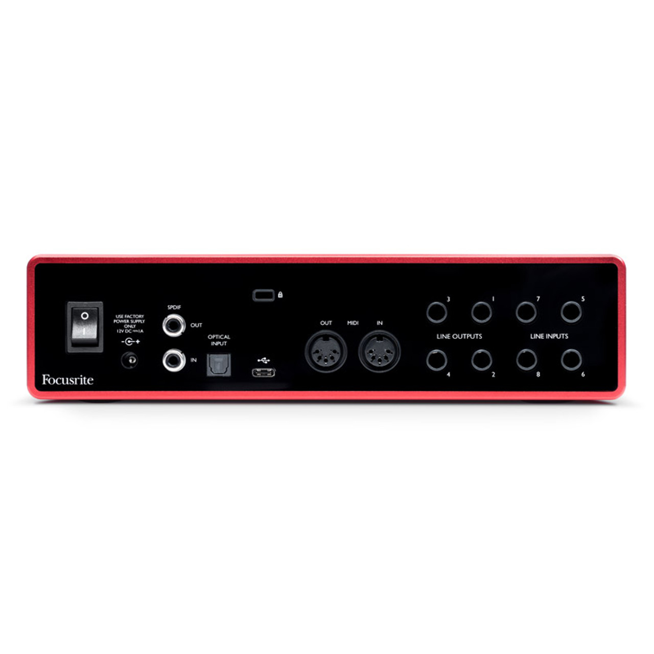 Focusrite Scarlett 18i8 (3rd Gen) USB Audio Interface