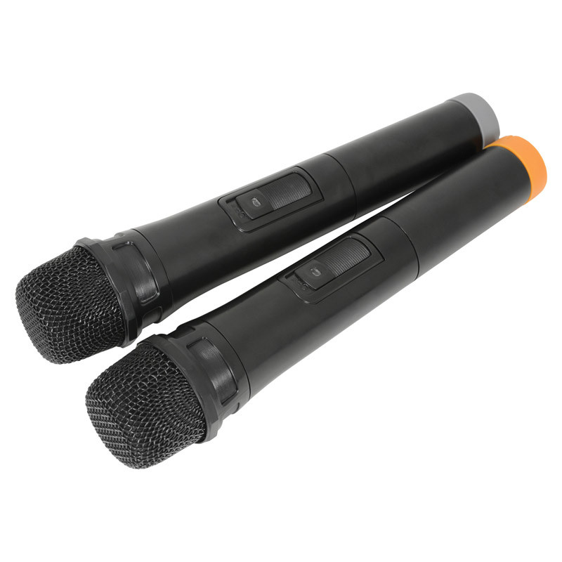 QTX Busker-12 Portable PA System with x VHF Wireless Microphones