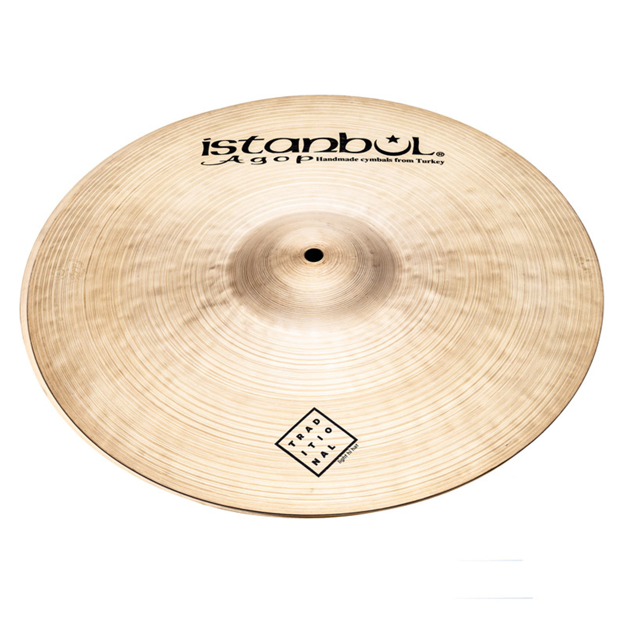 Istanbul Agop Traditional 14 Inch Light Hi-Hat Cymbals - Absolute