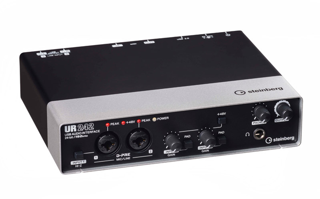 Steinberg UR242 2x4 USB Audio Interface - Absolute Music