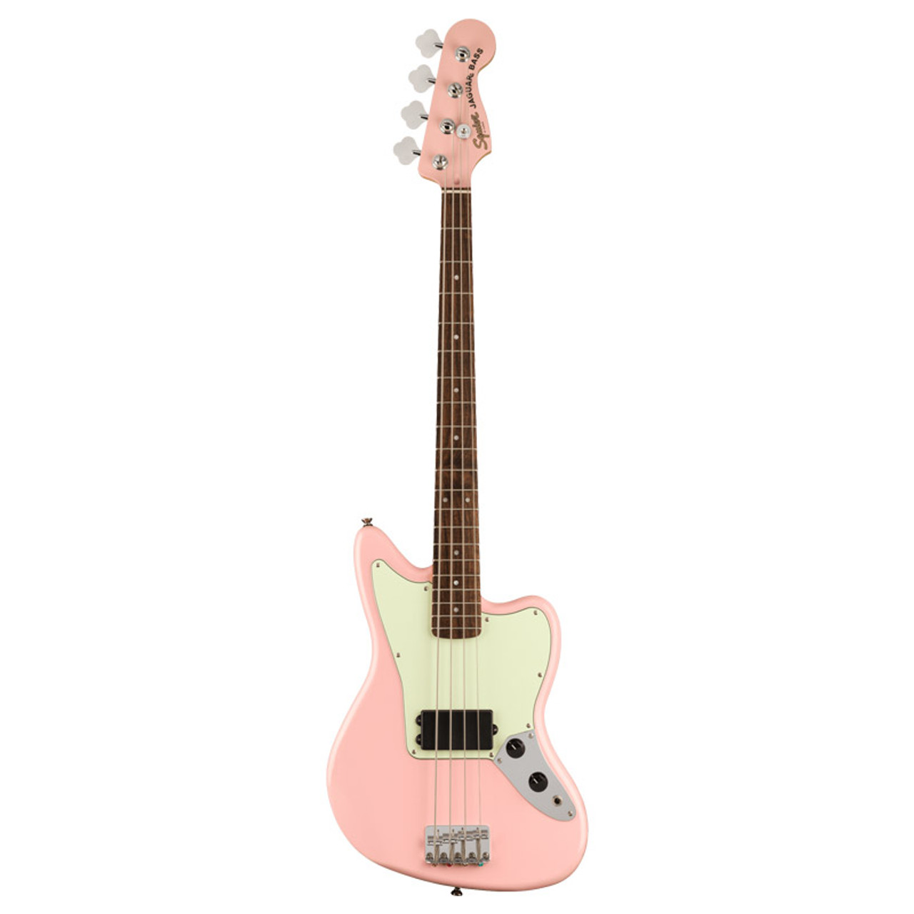 Fender Squier Affinity FSR Jaguar Bass H, Shell Pink - Absolute Music