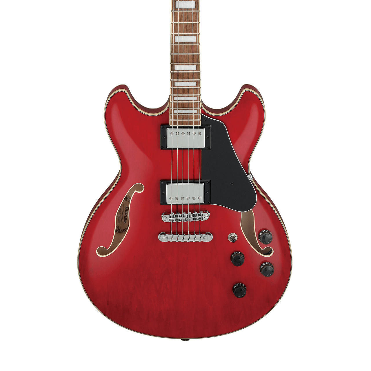 Ibanez AS73-TCD Artcore Electric Guitar, Cherry Red - Absolute Music
