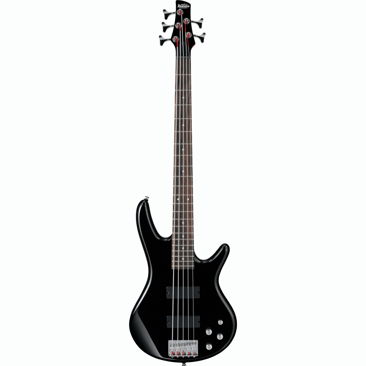 Ibanez GSR205-BK 5 String Electric Bass Guitar, Black - Absolute Music