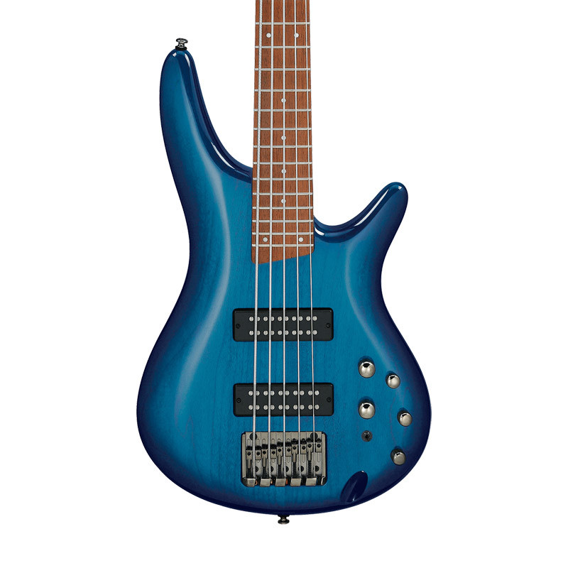 Ibanez SR375E SR 5 String Bass Guitar, Sapphire Blue - Absolute Music