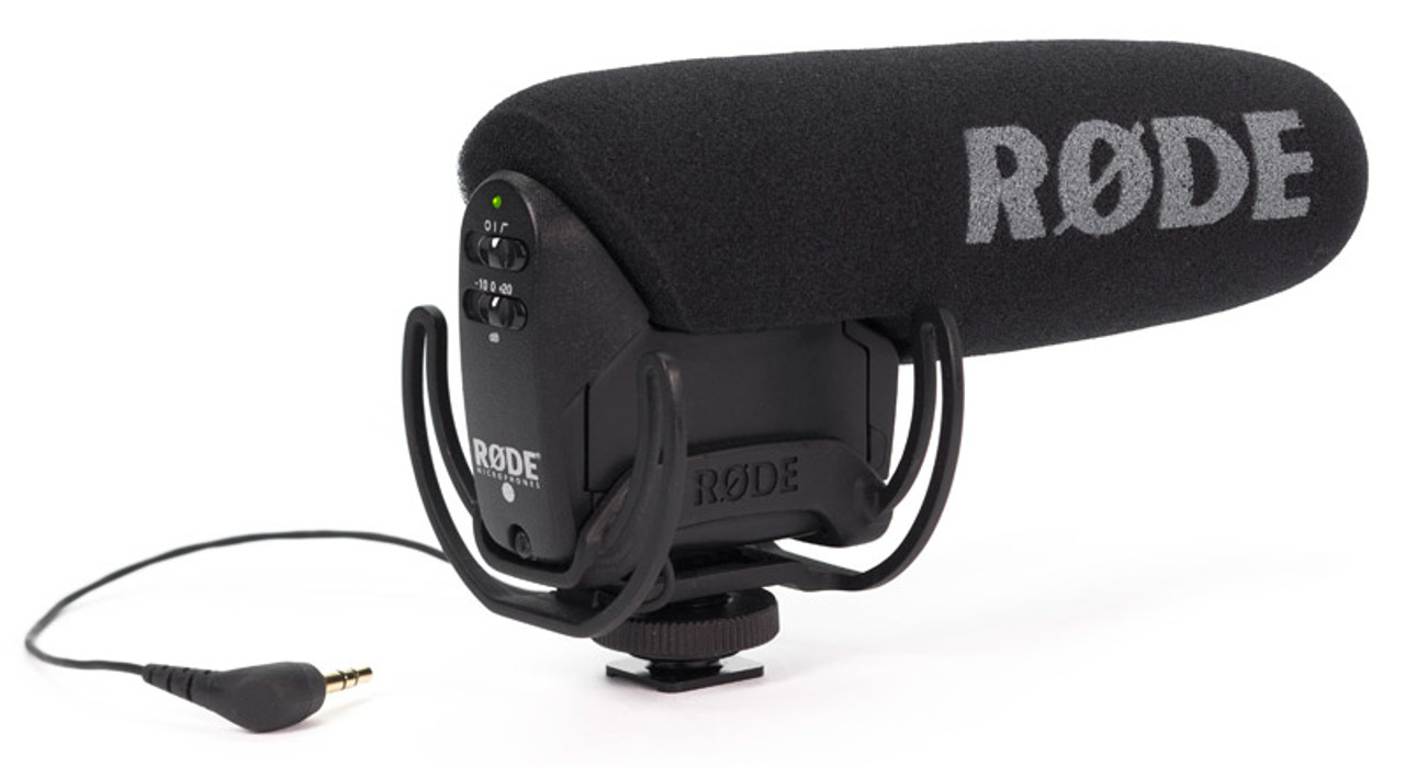 Rode Videomic Pro Shotgun Mic w/Rycote Shockmount and VMPR 