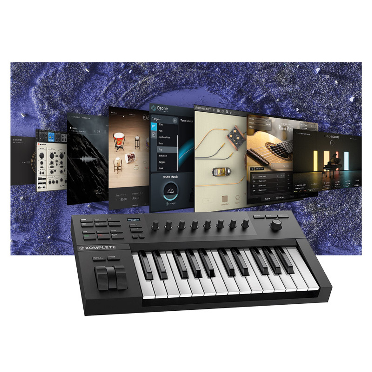 直接販売Komplete Control A25 Native instruments 類似/ MPC X Touch AVID cubase Logic Maschine Native Instruments Ableton lite Moog MIDIキーボード、コントローラー