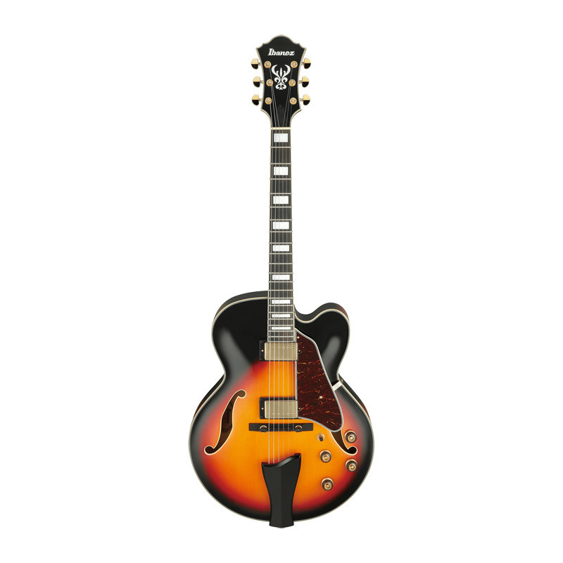Ibanez AF95-BS Artcore AF Electric Guitar, Brown Sunburst