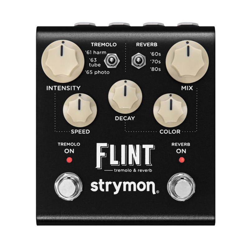【美品値下げ】Strymon FLINT V2 Tremolo & Reverb Strymon Flint V2 Tremolo & Reverb Effects Pedal - Absolute Music