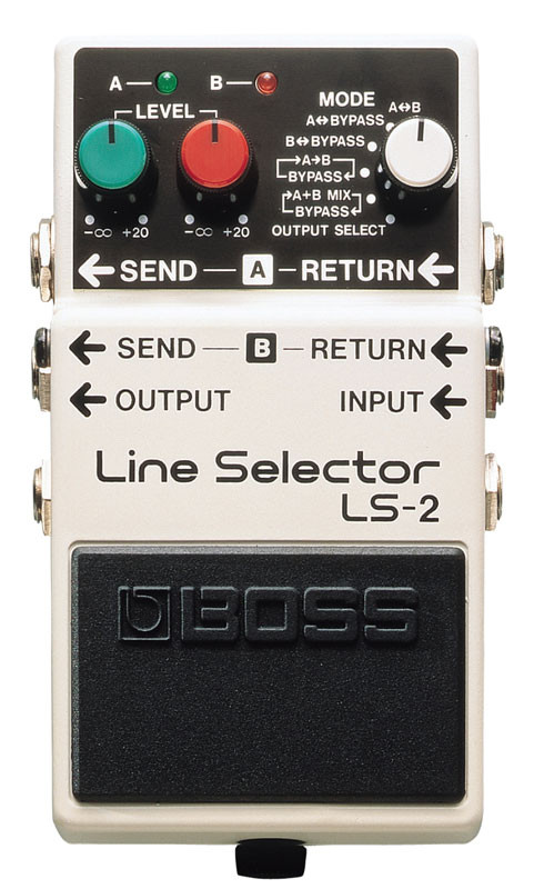 BOSS ls-2 spi mod ギターエフェクター BOSS Line Selector LS-2 SPI MOD