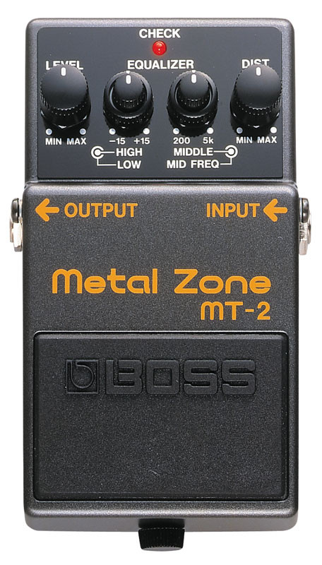Boss MT-2 Metal Zone Distortion Guitar Effects Pedal - Absolute Music