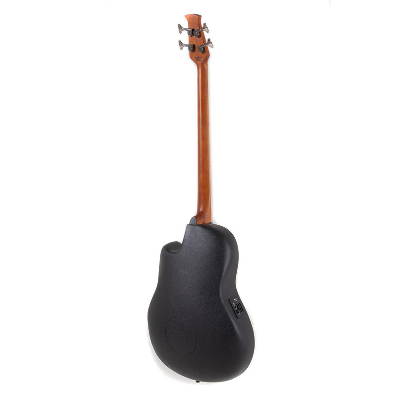 Ovation AEB4 Mid Cutaway 4-string Bass, Multi Soundhole