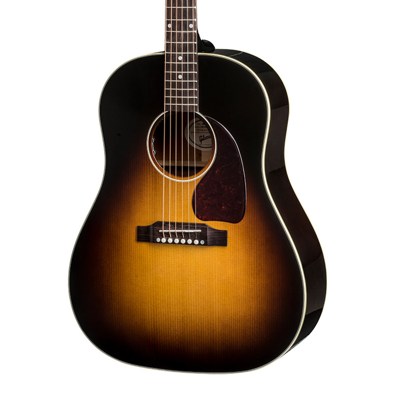 Gibson J-45 Standard Electro-Acoustic Guitar, Vintage Sunburst