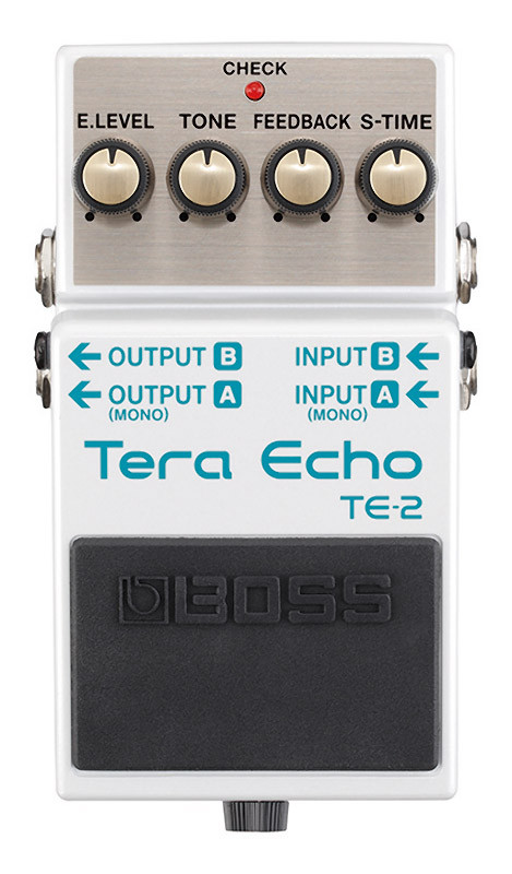 BOSS TE-2 テラエコー Boss TE-2 Tera Echo Delay Effect Pedal - Absolute Music