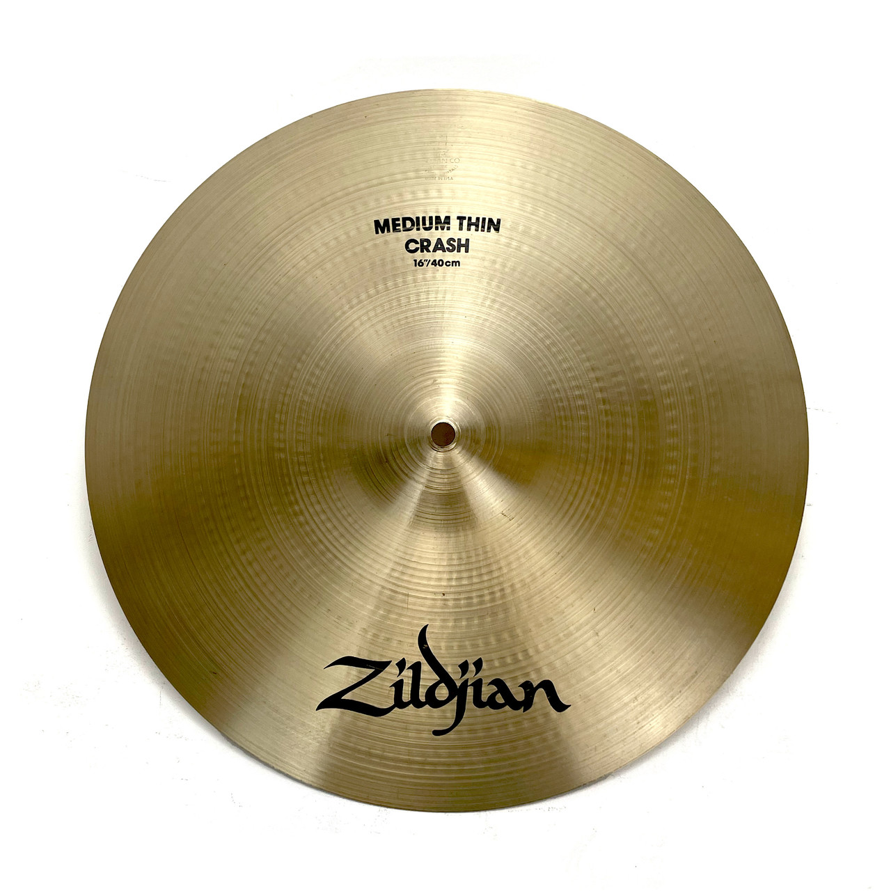 Zildjian A Medium 16 Inch Thin Crash Cymbal (pre-owned)