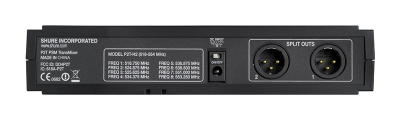 Shure PSM200 Wireless Personal Monitoring System, w. SE112 earphones, CH38  - Absolute Music