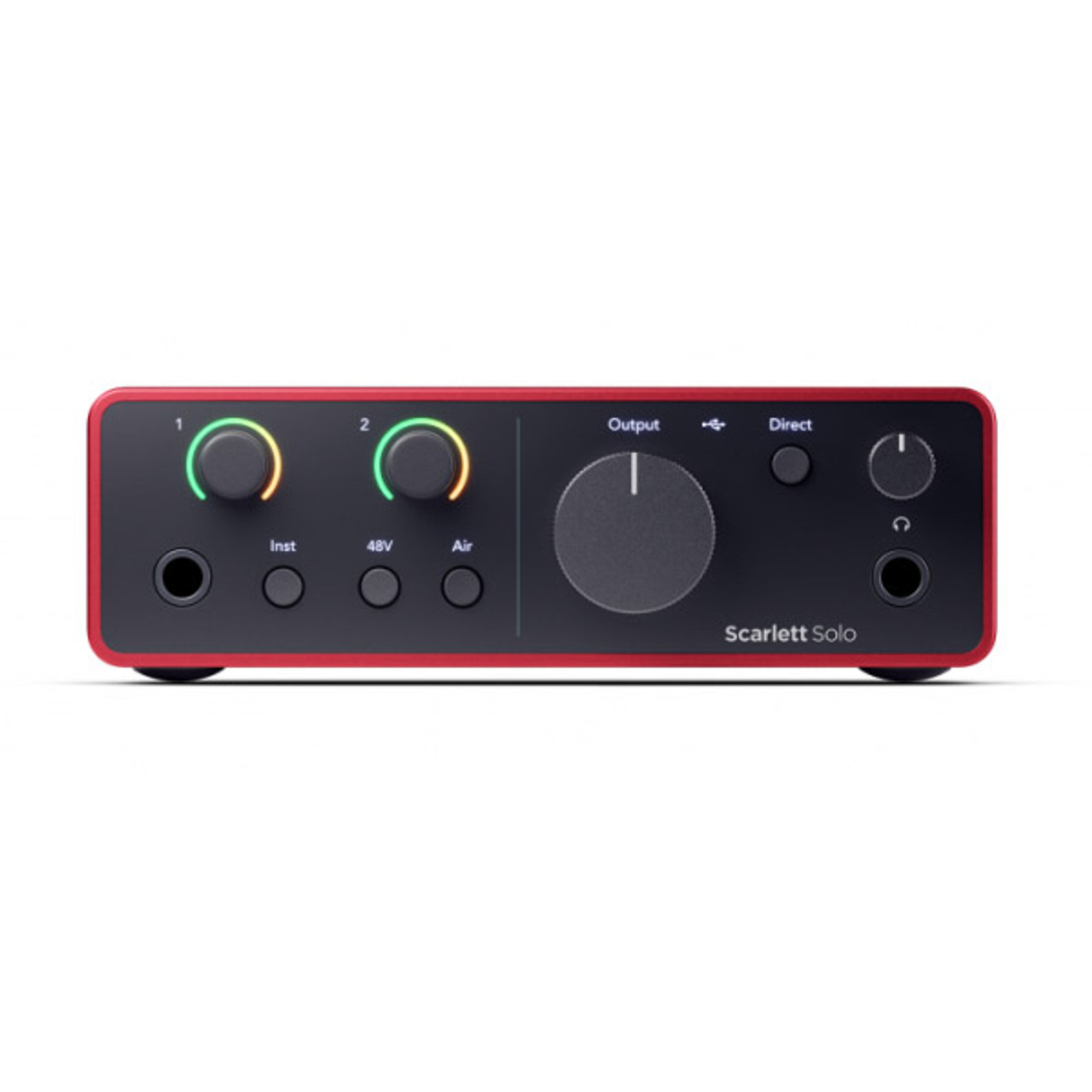 Focusrite Scarlett Solo USBオーディオインターフェース Focusrite Scarlett solo (4th Gen) 2in 2out オーディオ