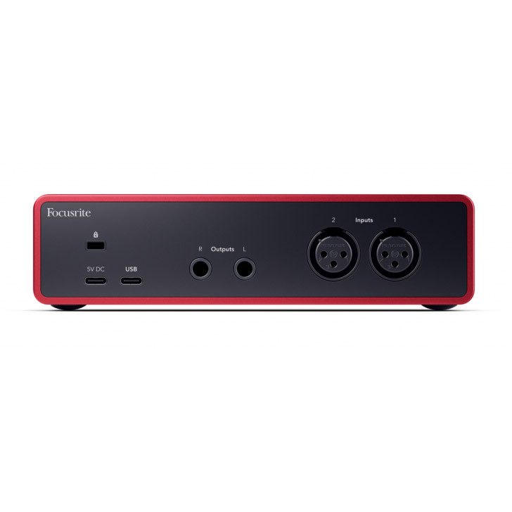 Focusrite Scarlett2i2Studioオーディオインターフェース Focusrite Scarlett 2i2 Studio (4th Gen) USB Audio Recording Bundle