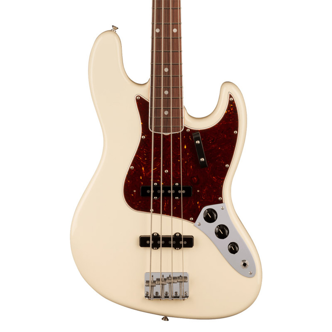 Fender American Vintage II 1966 Jazz Bass, Olympic White, Maple (b