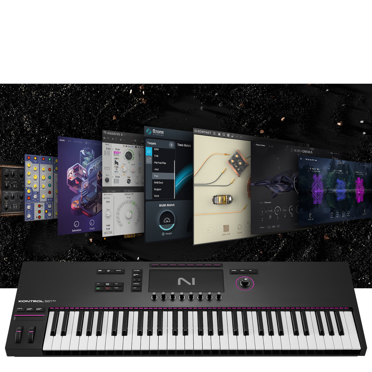 Native Instruments Kontrol S61 Keyboard with Komplete 14