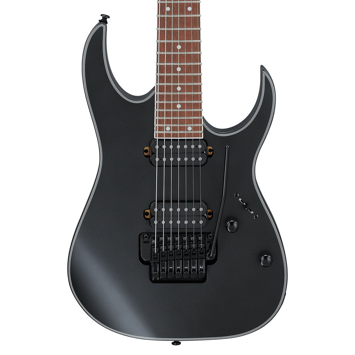 Ibanez 7弦ギター RG7320EX-BKF [SPOT MODEL］ Ibanez RG7320EX-BKF 7 String Electric Guitar, Black Flat