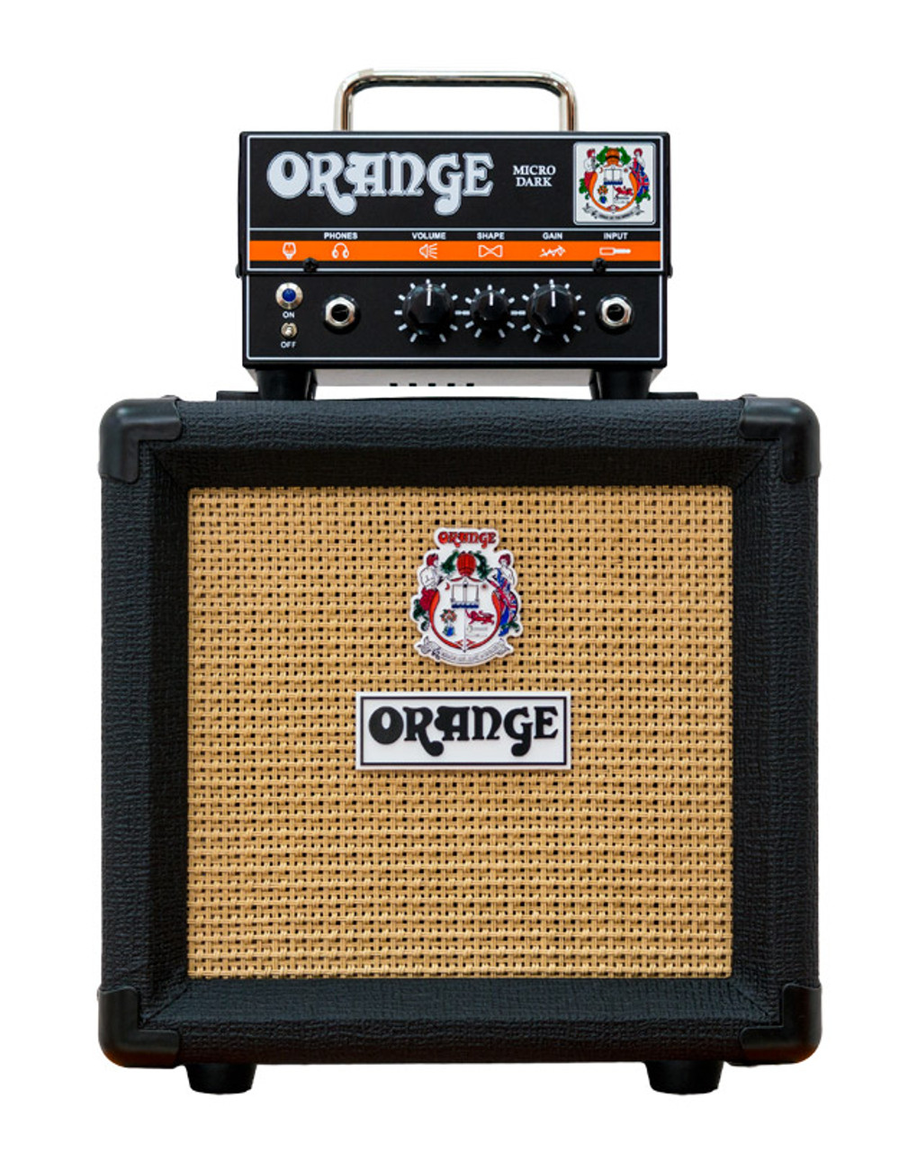 Orange Micro Dark and Black PPC108 Cabinet Bundle - Absolute Music