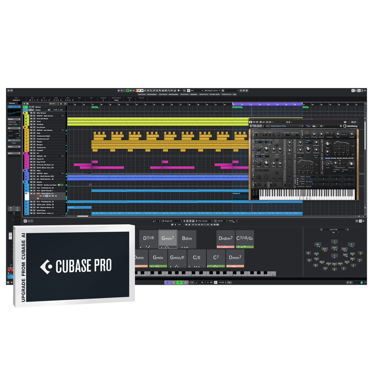Cubase Pro 13 Upgrade from Cubase AI 12/13 (Boxed) - Absolute Music