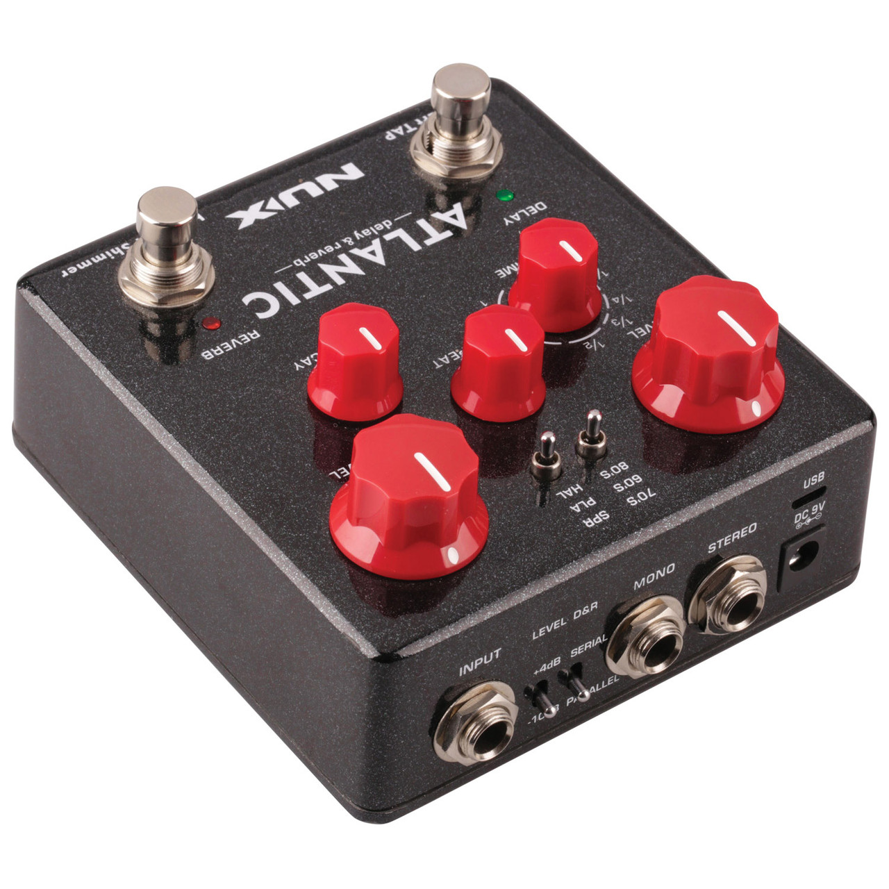 NUX Atlantic Delay & Reverb Effects Pedal - Absolute Music