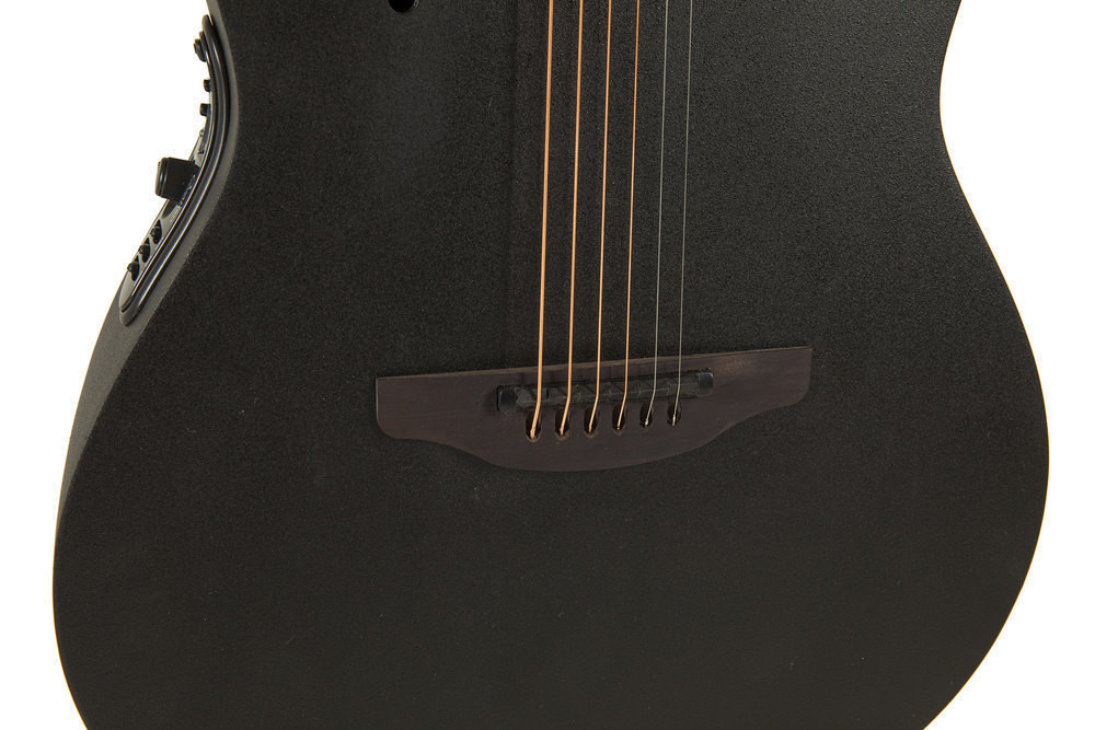 Ovation Pro Series Elite 2078TX-5-G Deep Contour Cutaway, Black