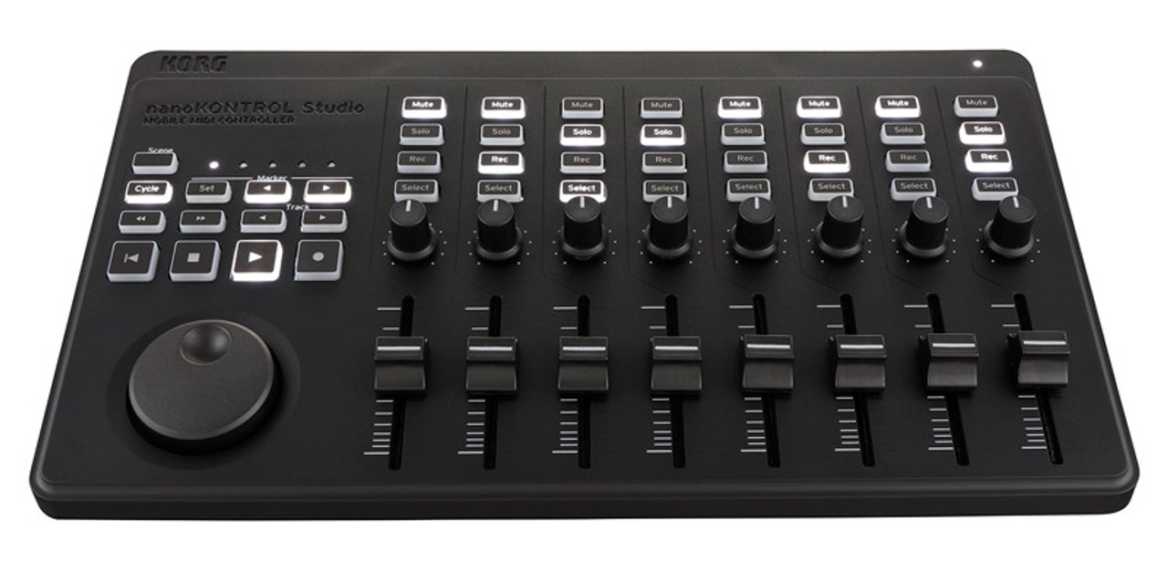 Korg nanoKONTROL Studio Mobile MIDI Control Surface - Absolute Music