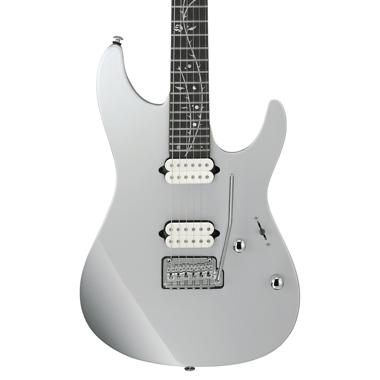 Ibanez TOD10 Tim Henson Signature Electric Guitar, Silver