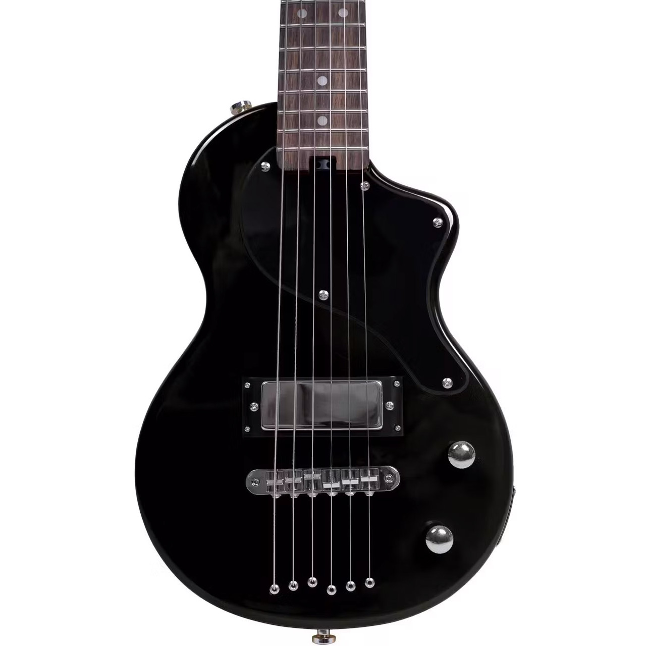 Blackstar Carry-On Travel Guitar ST, Black - Absolute Music