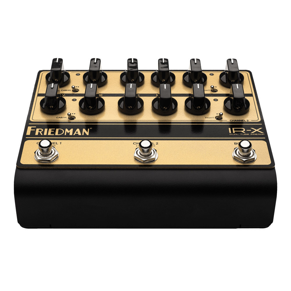 Friedman IR-X Dual Tube Pre-Amp Pedal - Absolute Music
