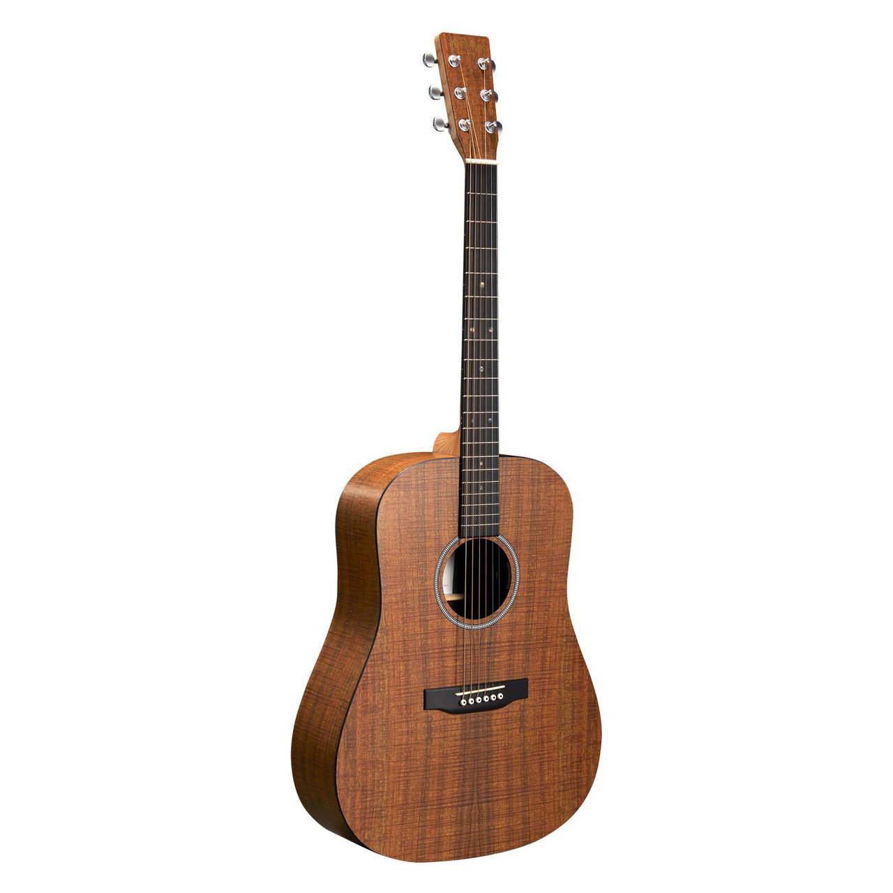 Martin D-X1E HPL Koa Top Electro-Acoustic Guitar, Brown - Absolute