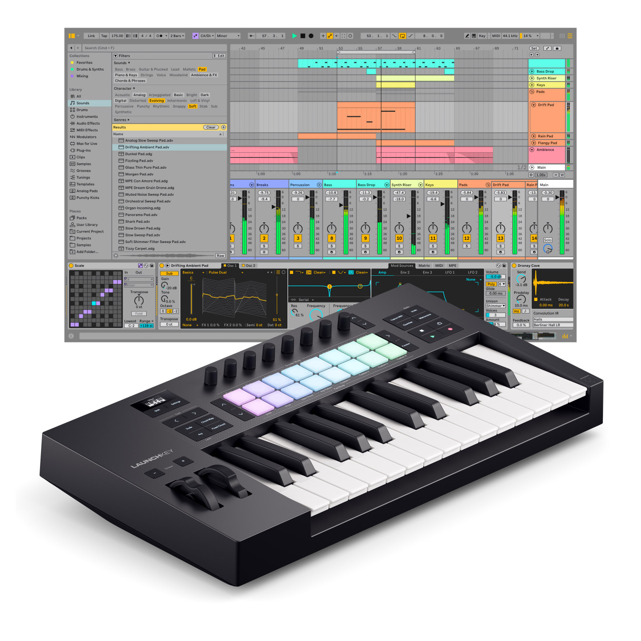 Ableton Live 12 Suite with Novation Launchkey 25 Mk4 Bundle