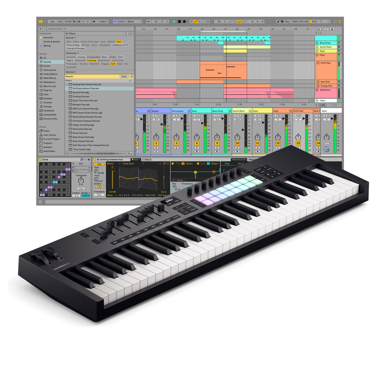 Ableton Live 12 Suite with Novation Launchkey 61 Mk4 Bundle