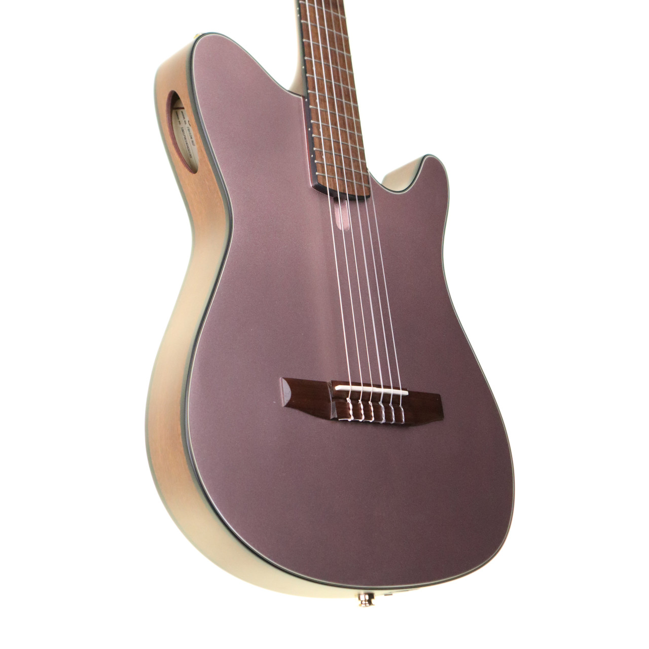 Ibanez FRH10N Electro-Acoustic Guitar, Rose Gold Metallic Flat