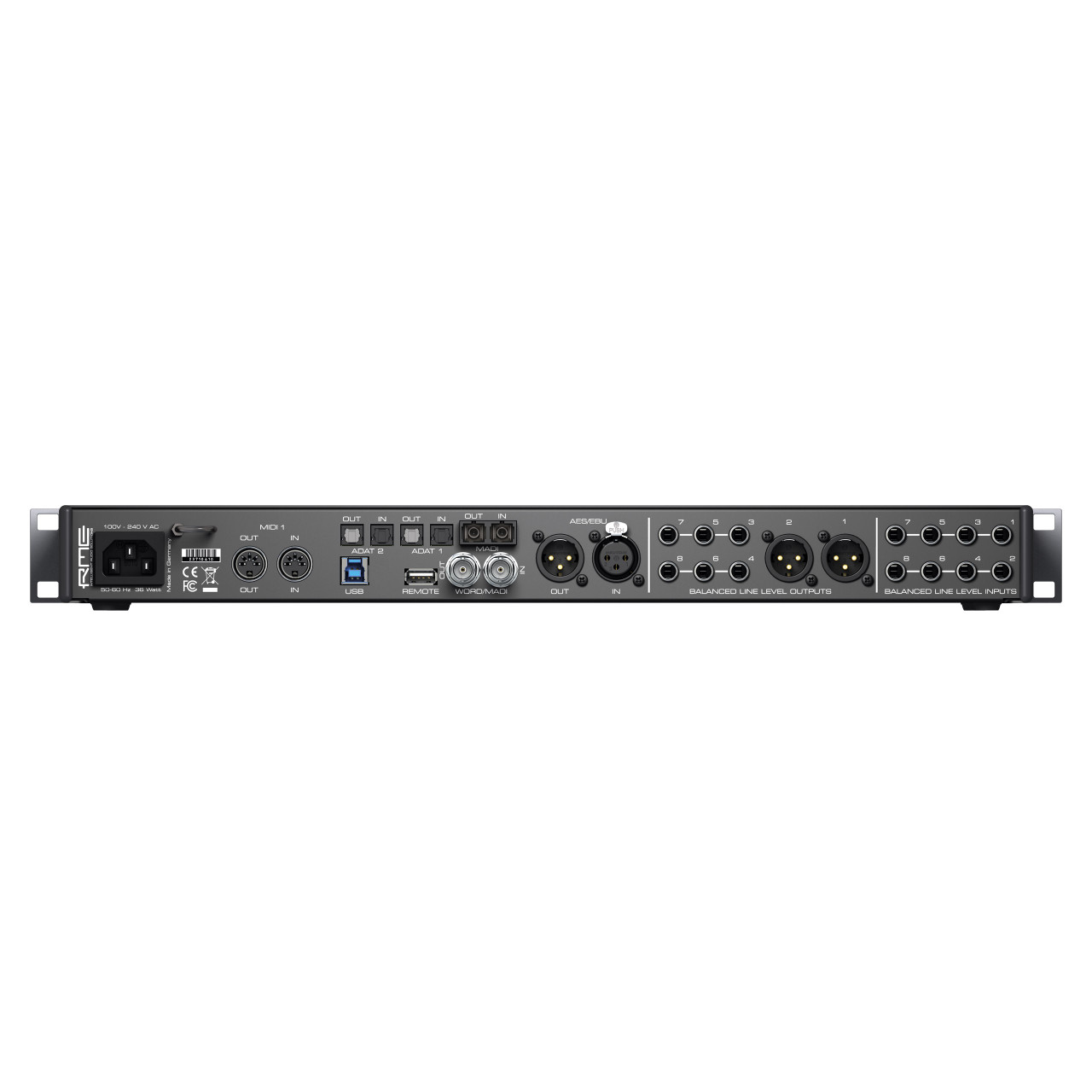 RME Fireface UFX III 188 Channel USB 3.0 Audio Interface