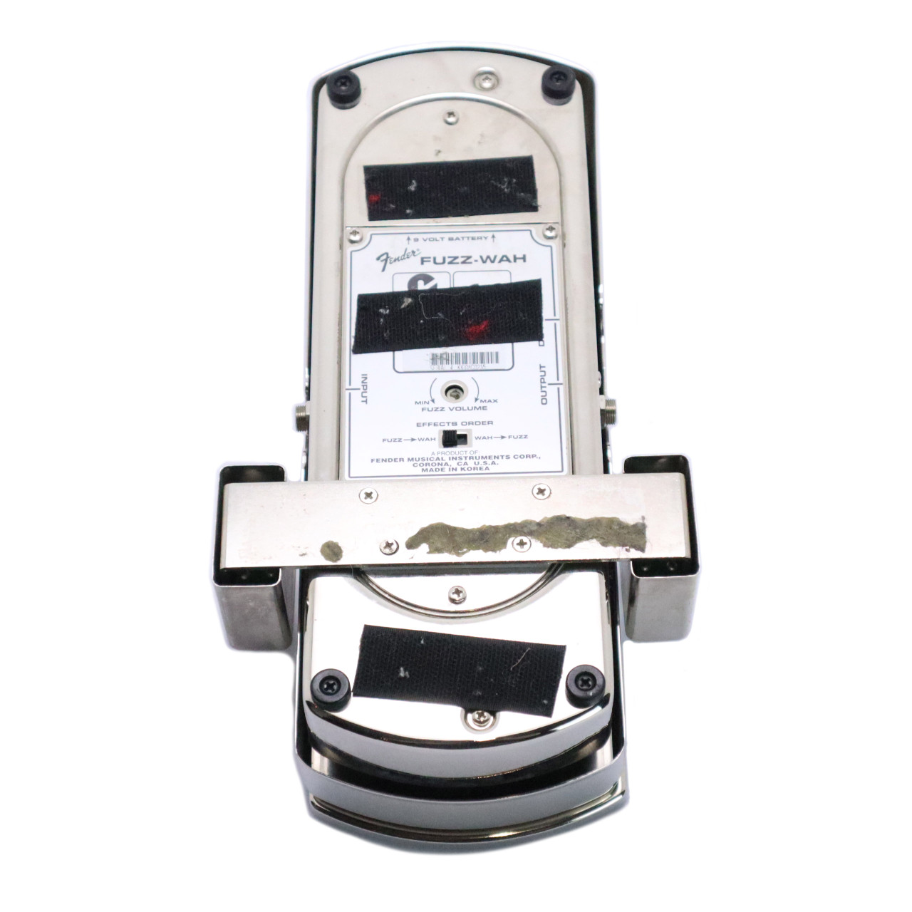 Fender Reissue Fuzz Wah Pedal, Chrome (pre-owned) - Absolute Music