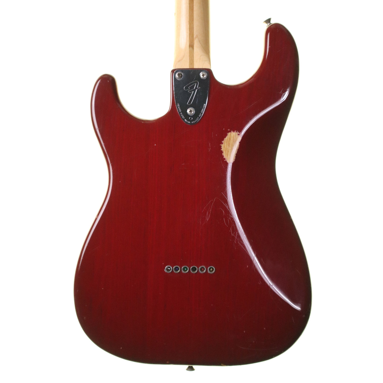 Fender 1979 Hard Tail Stratocaster Electric Guitar, Maple