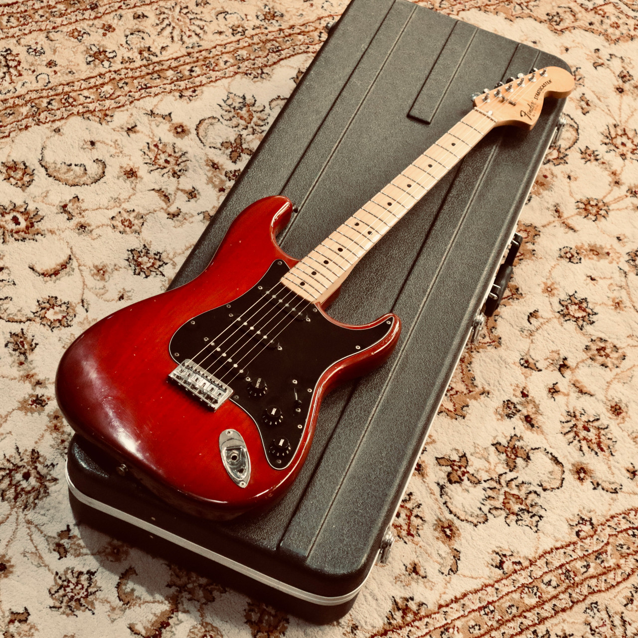 Fender 1979 Hard Tail Stratocaster Electric Guitar, Maple 
