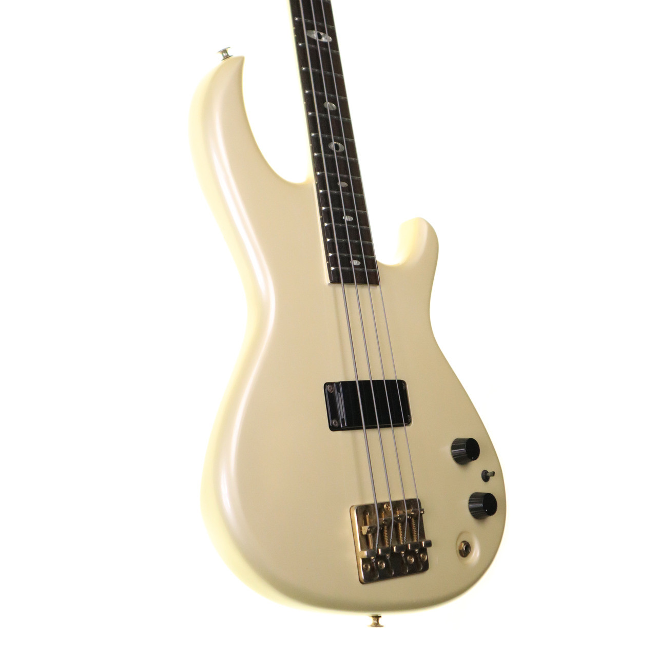 Aria Pro II SB Elite-1 1983 Neck Through Bass, Pearl White