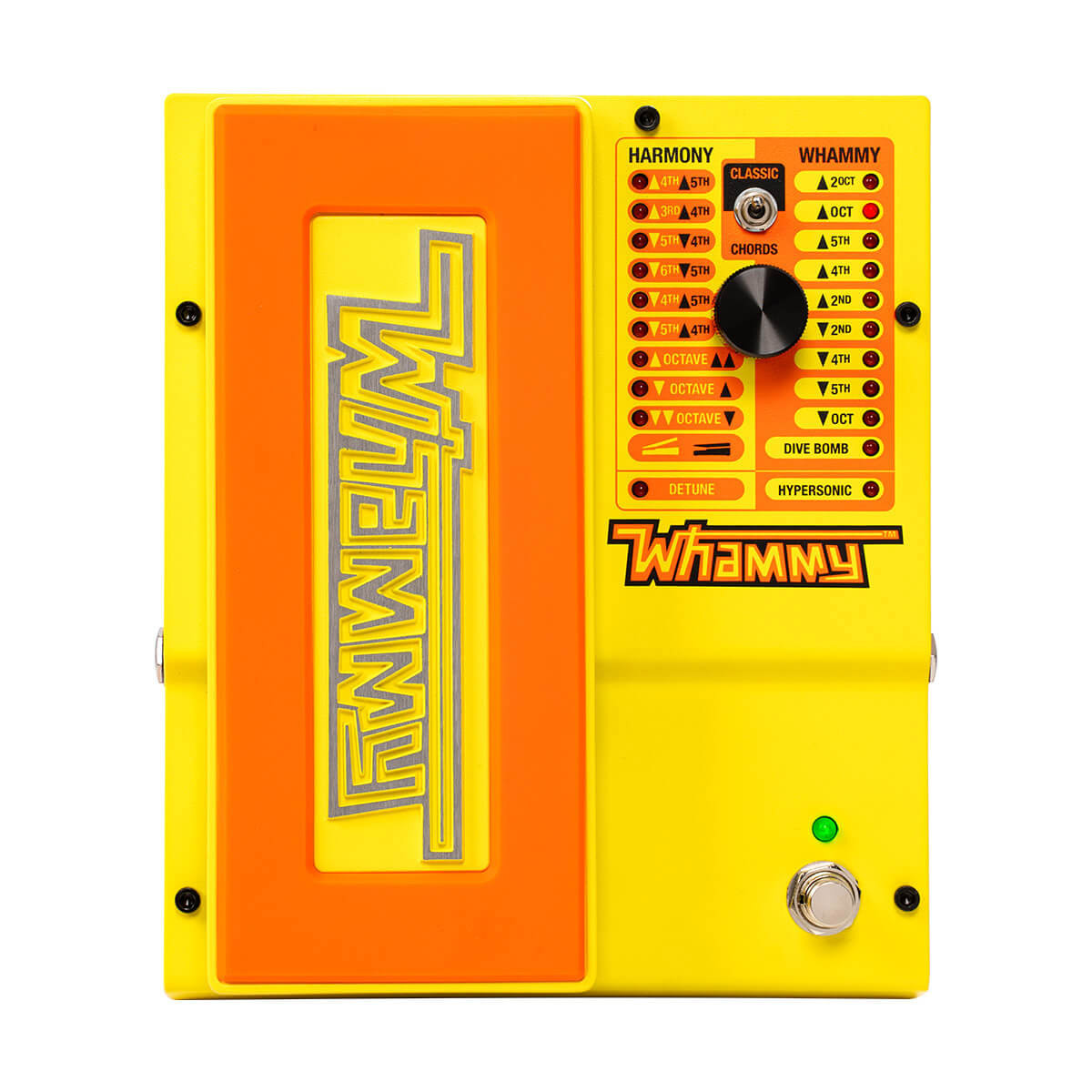 Digitech Whammy V Pitch Shifting Effects Pedal, MonoNeon Edition